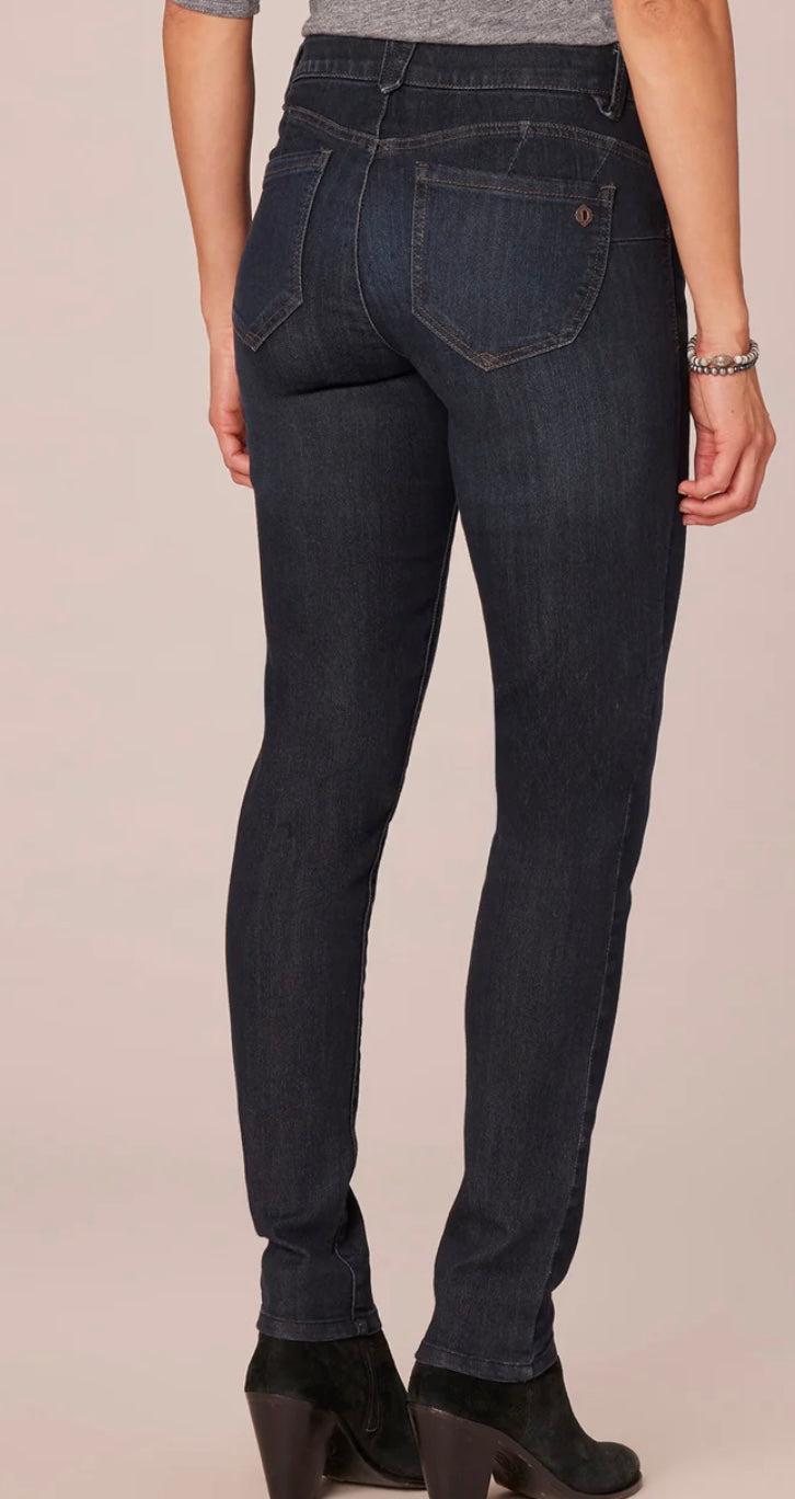 Democracy "Ab"solution Skinny Jean in Dark Ingigo