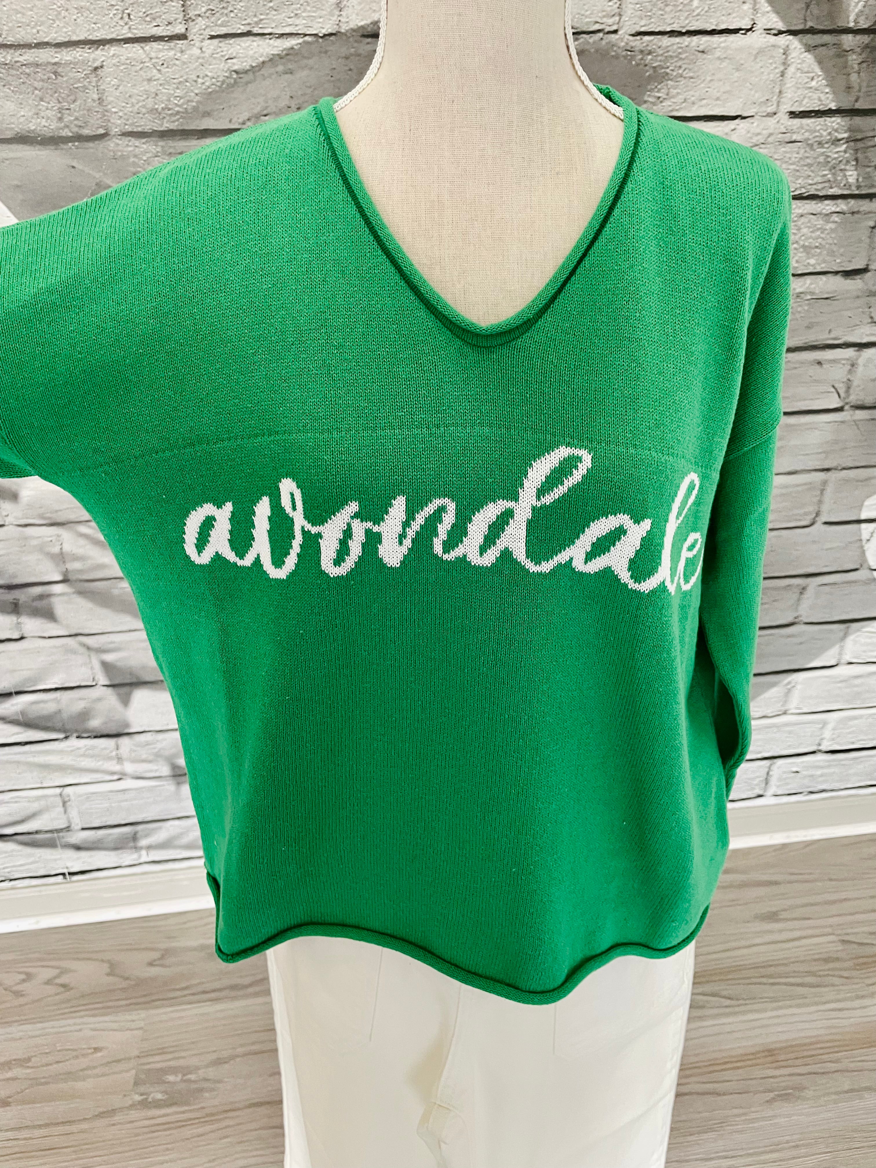 Avondale V-Neck Light-weight Sweater