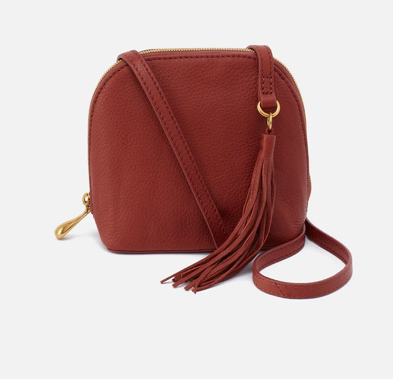 Nash Hobo Crossbody in Rust