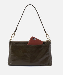 Darcy Hobo Convertible Crossbody in Deep Moss