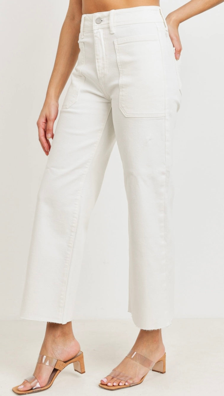 Utility Pant in Cream