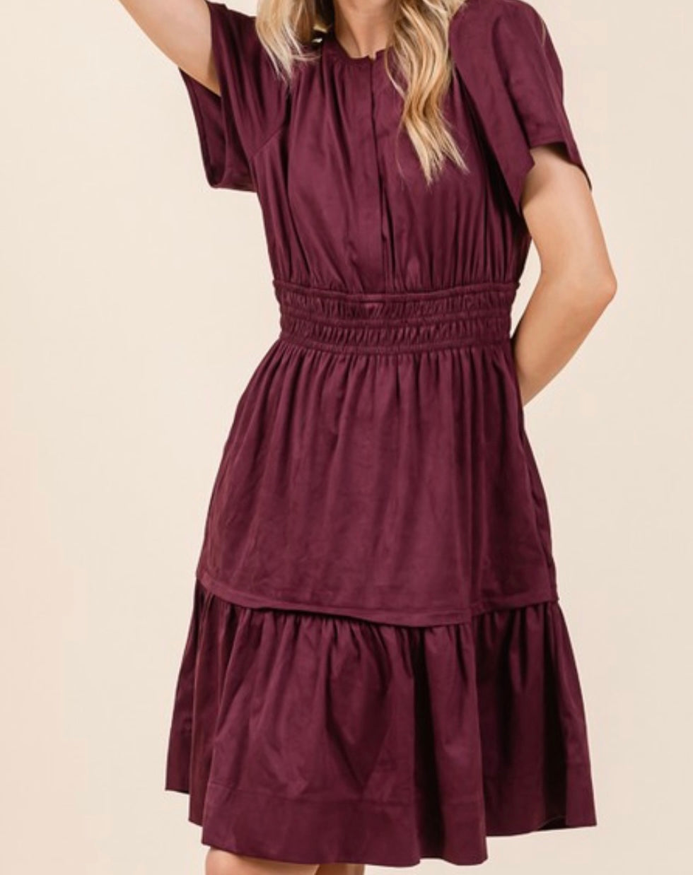 Carissa Suede Dress