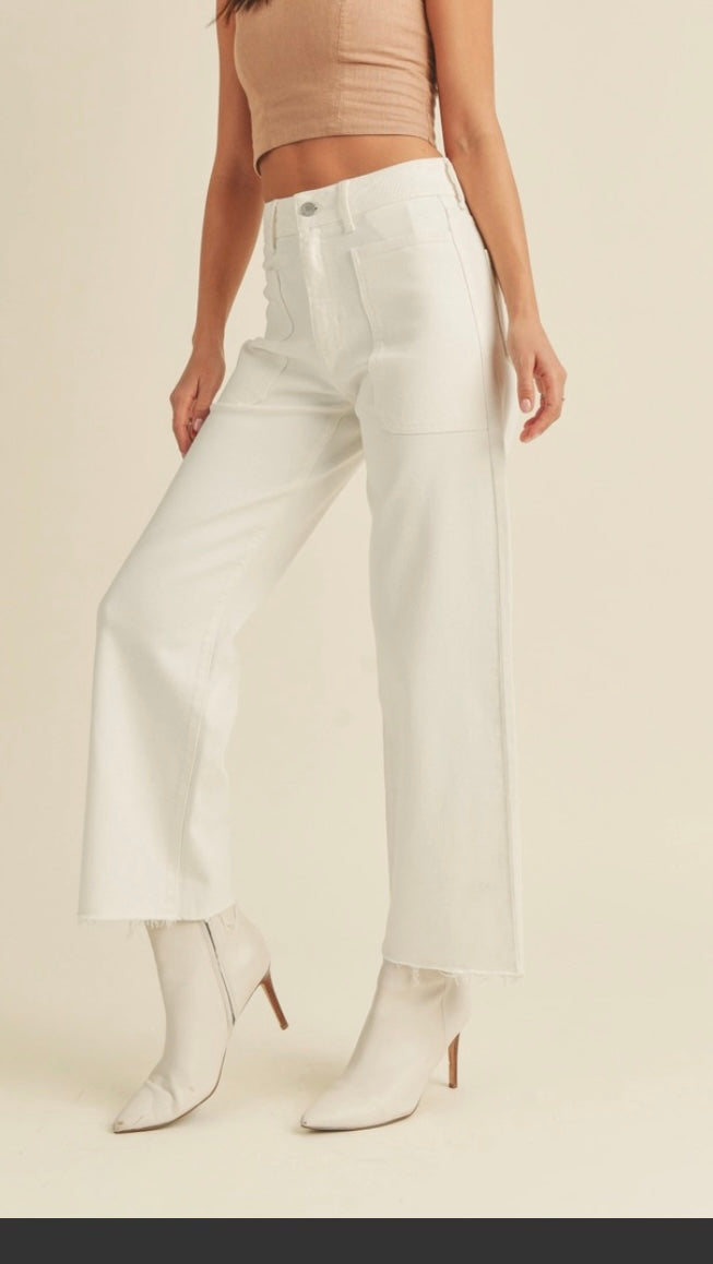 Utility Pant in Cream