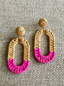 Tai Earring in Pink