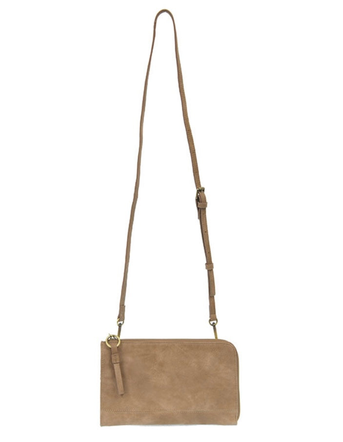 Morgan Convertible Wristlet and Wallet in Tan