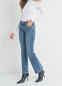 Low Rise Vintage Slim Bootcut