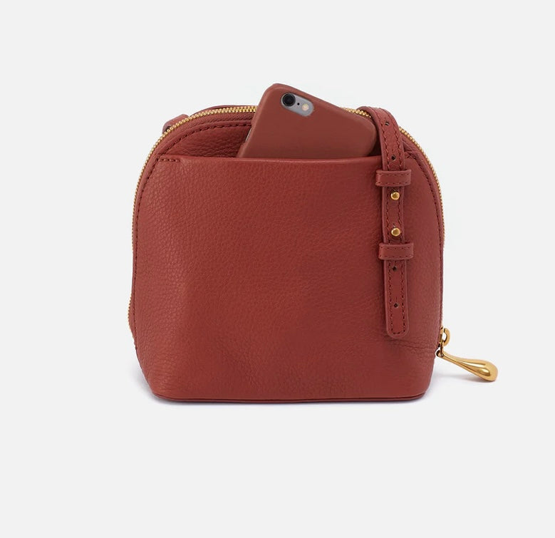 Nash Hobo Crossbody in Rust