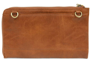 Morgan Convertible Wristlet and Wallet in Caramel