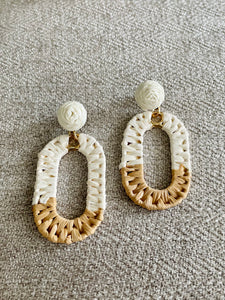 Tai Earring in White