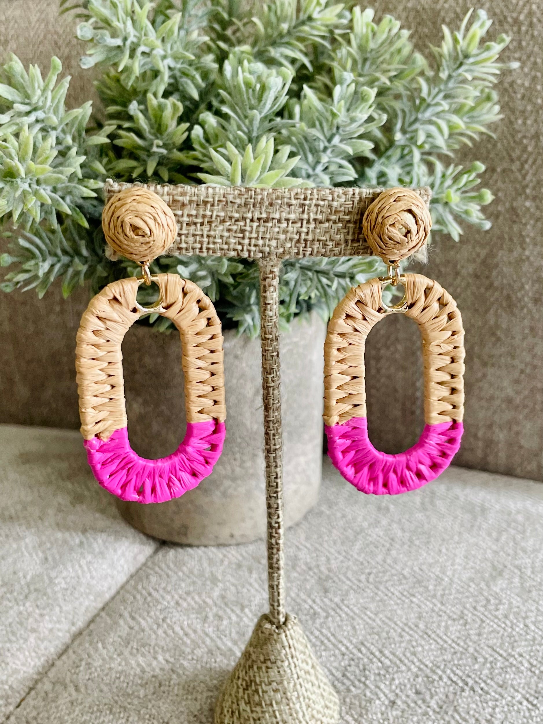 Tai Earring in Pink