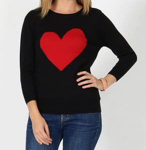 Sweetheart Pullover Sweater