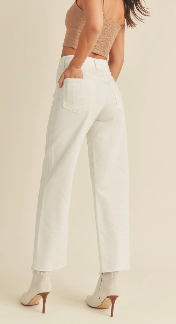 Utility Pant in Cream