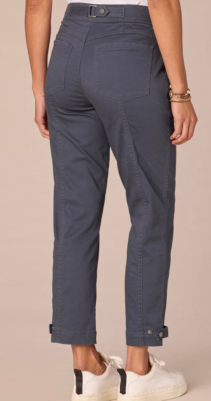 Democracy "Ab"solution High Rise Utility Pant in Blue