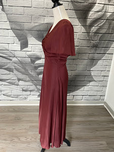 Tati Maxi Dress in Vino