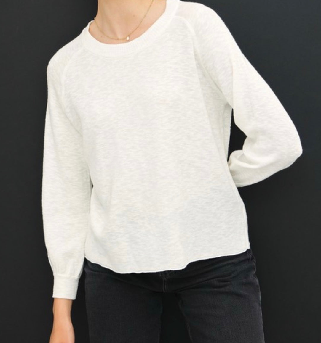 Susie Sweater in Ivory