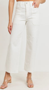 Utility Pant in Cream