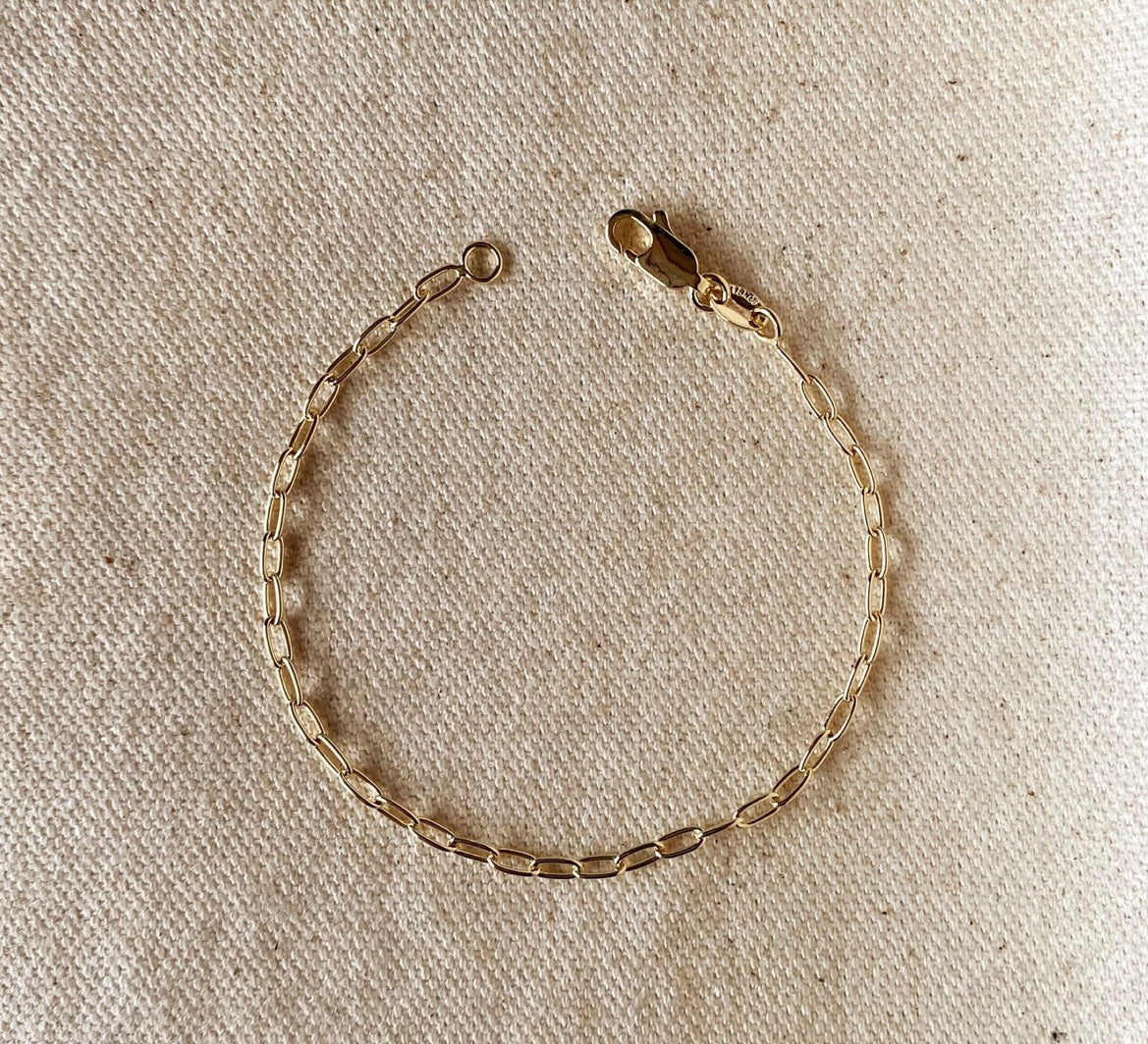 Reeves Cable Link Bracelet