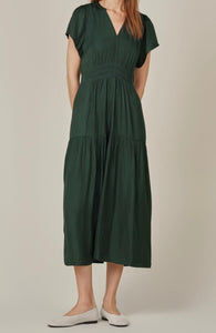 Samantha Dress in Emerald