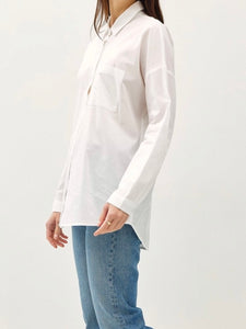 Skylar Button Up Blouse in White