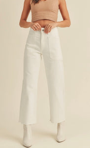 Utility Pant in Cream