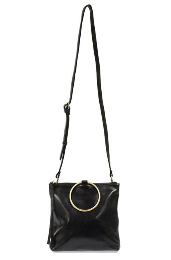 Charlotte Ring Bag in Black