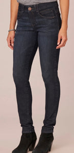 Democracy "Ab"solution Skinny Jean in Dark Ingigo