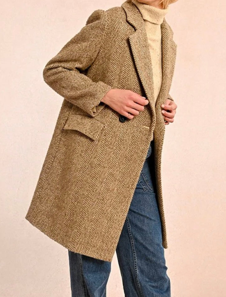 Golden overcoat best sale