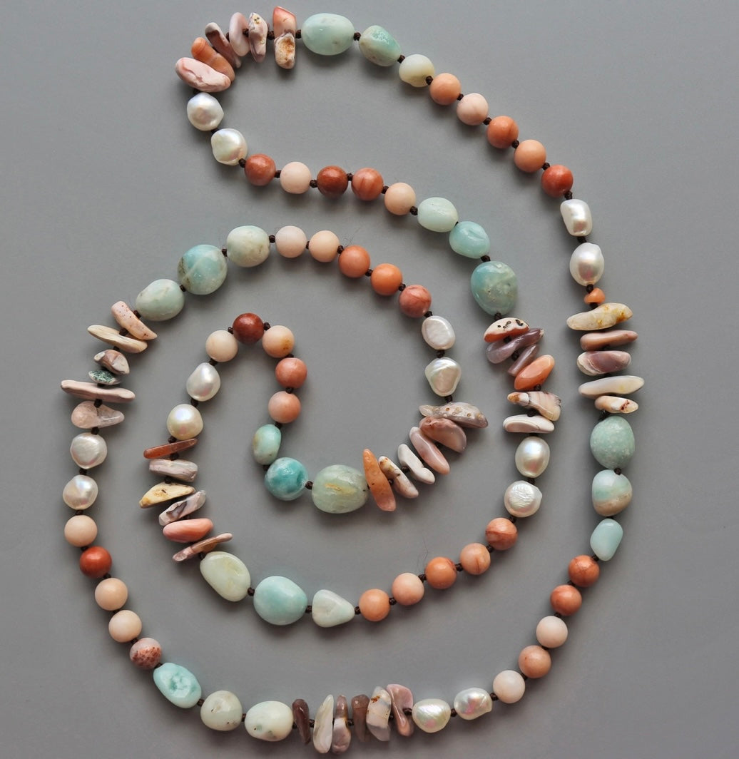 Denise Semi-Precious Stone Necklace