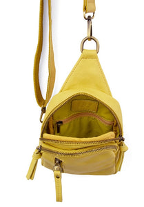 Vanetta Sling Bag in Sunshine Yellow