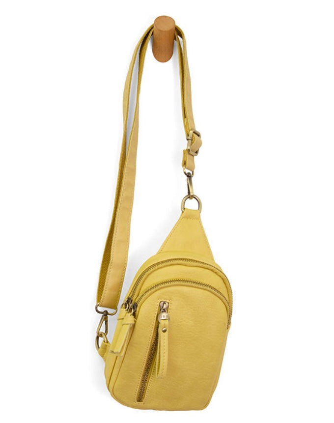 Vanetta Sling Bag in Sunshine Yellow