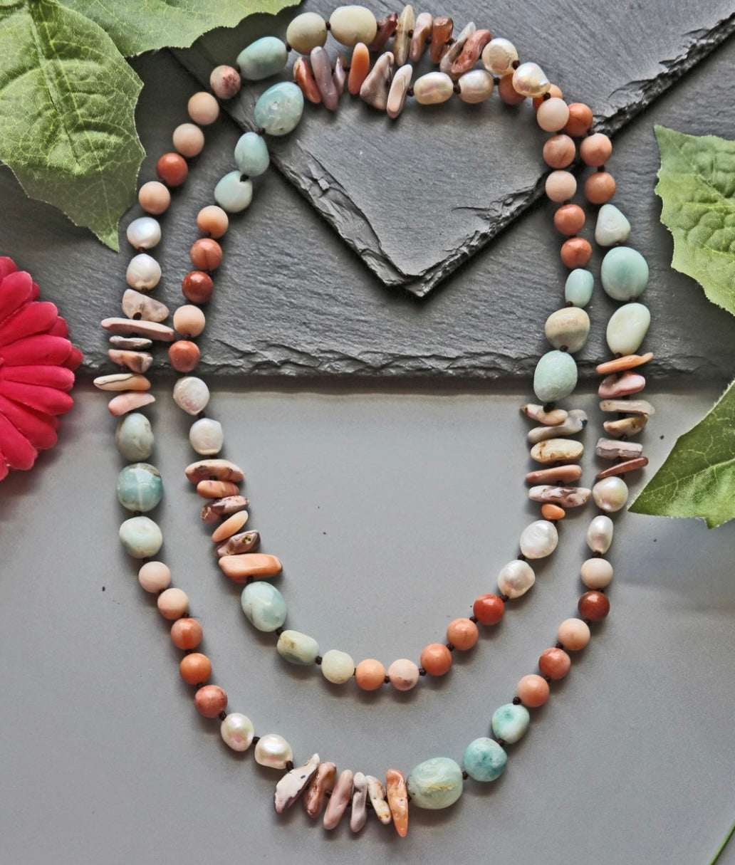 Denise Semi-Precious Stone Necklace