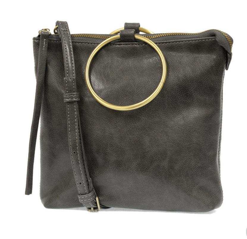 Charlotte Ring Bag in Charcoal