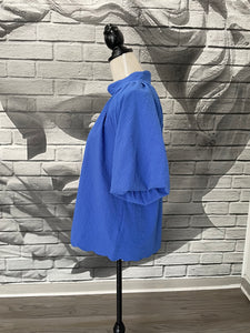 Hadley Blouse in Blue