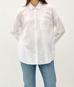 Skylar Button Up Blouse in White