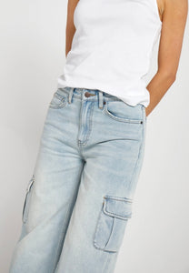 Madison Cargo Mid Rise Jean