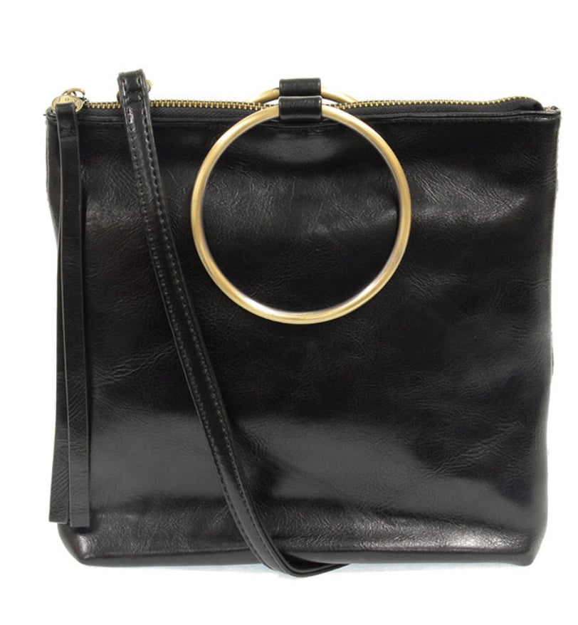 Charlotte Ring Bag in Black