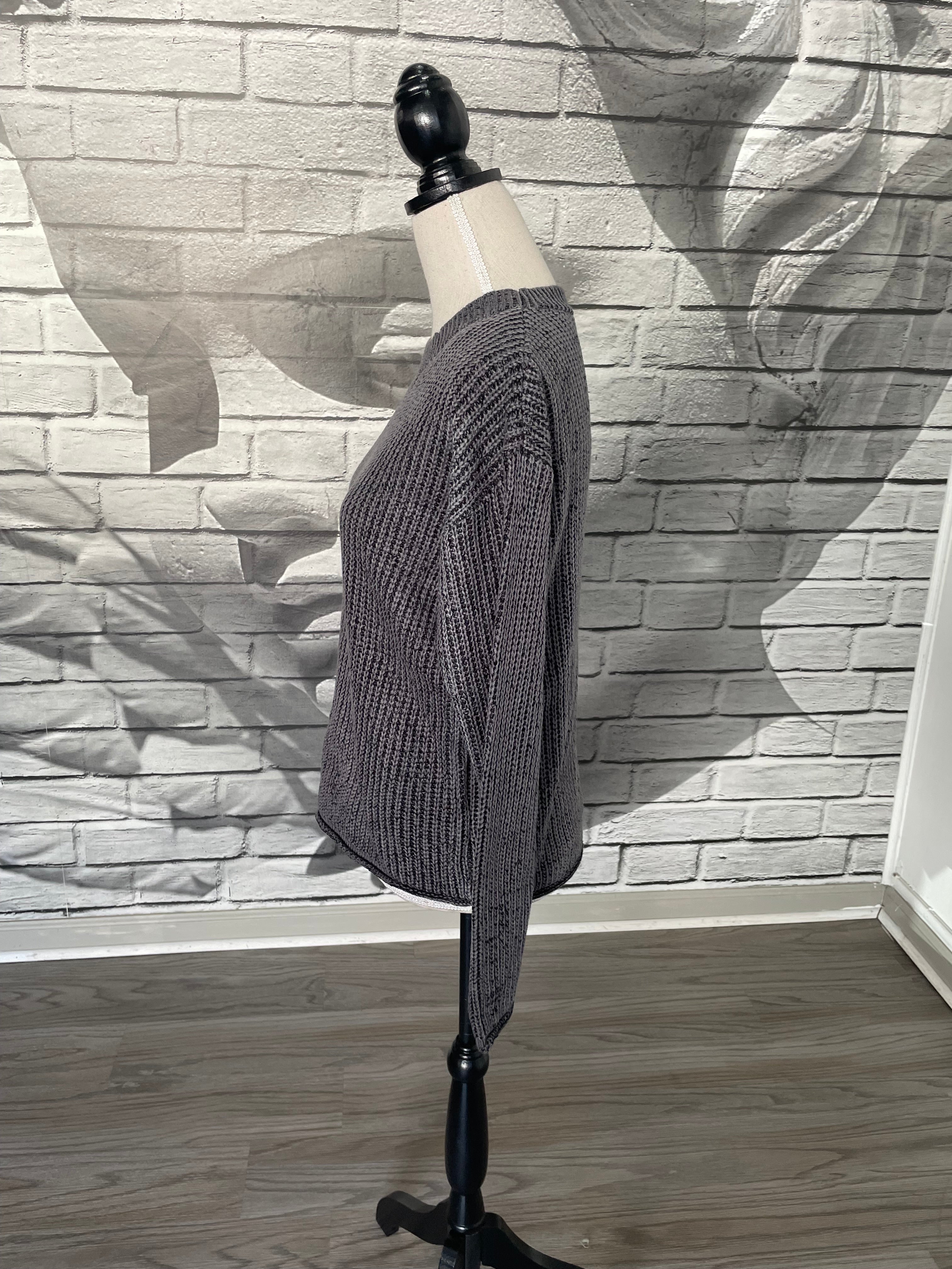 Channing Sweater in Charcoal