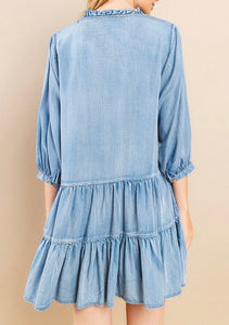 Allison Light Denim Dresss