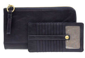 Morgan Convertible Wristlet and Wallet in Navy