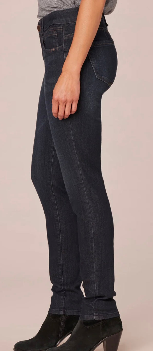 Democracy "Ab"solution Skinny Jean in Dark Ingigo