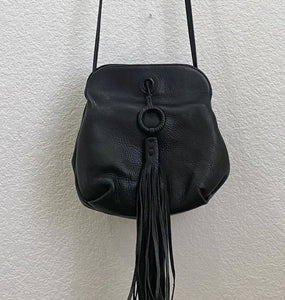 Birdy Hobo Crossbody Bag in Black