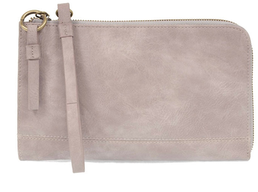 Morgan Convertible Wristlet and Wallet in Grey