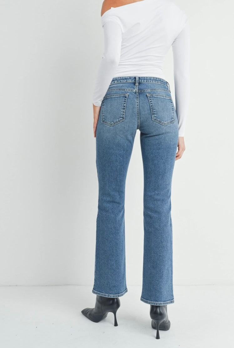 Low Rise Vintage Slim Bootcut