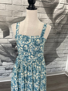 Koda Midi Dress in Baby Blue